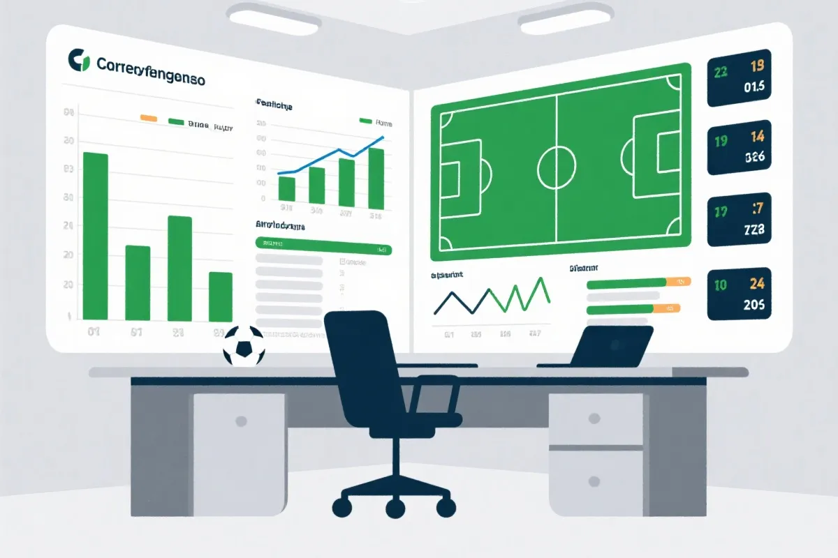 足球赛事分析与赔率示意图